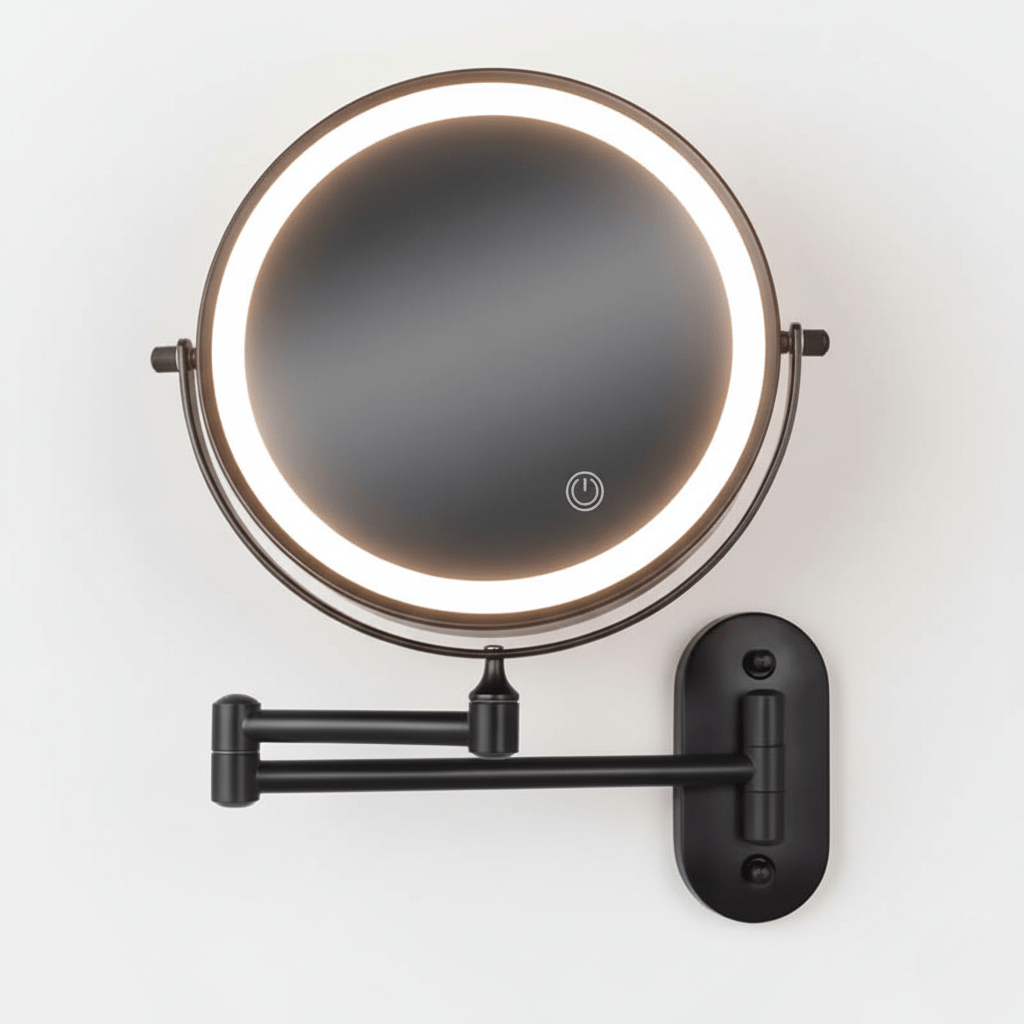 SPEJLGLØD makeupspejl med LED-lys – billede 6