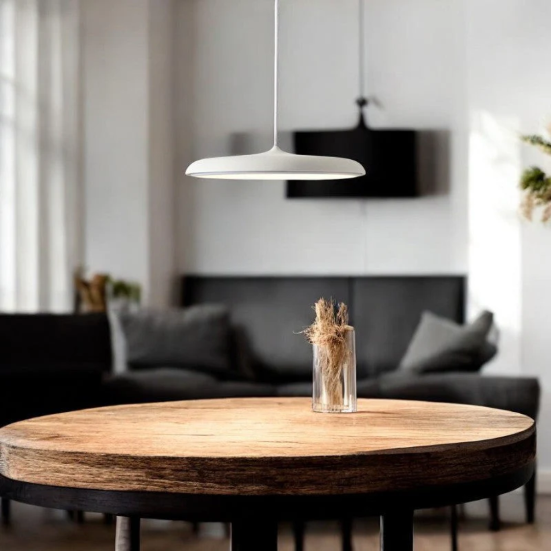 SPISEGLØD pendellampe i metal og akryl – billede 5