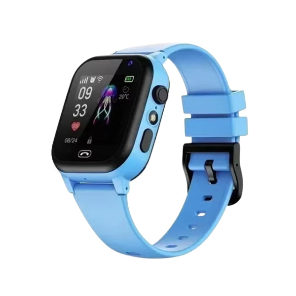 SPORFALK GPS-smartwatch til børn i rosa med ladekabel – billede 4