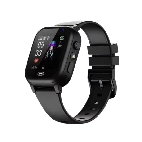 SPORFALK GPS-smartwatch til børn i rosa med ladekabel – billede 5