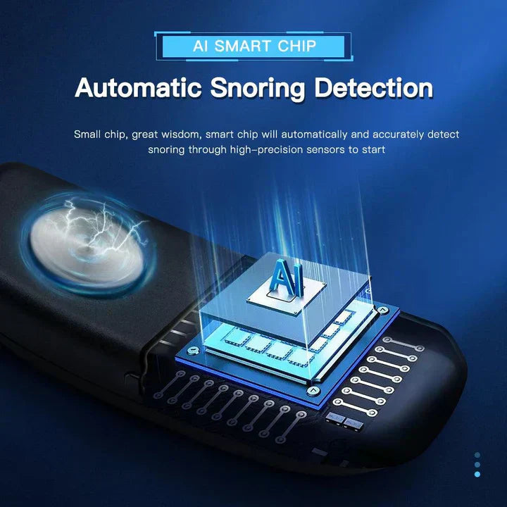 Smart snorkestopper med vibrationspuls og USB-opladning – billede 6
