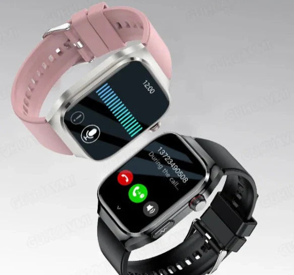 Smartwatch med EKG, blodsukker og urinsyre samt AMOLED-skærm – billede 13