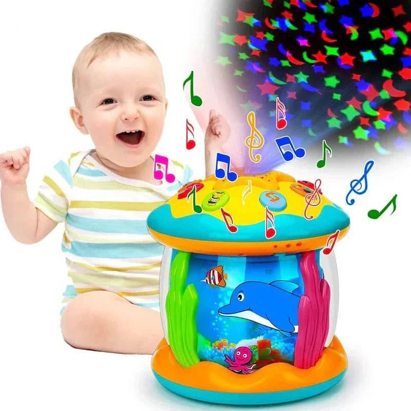 TROMMELY babytromme med lys – billede 3