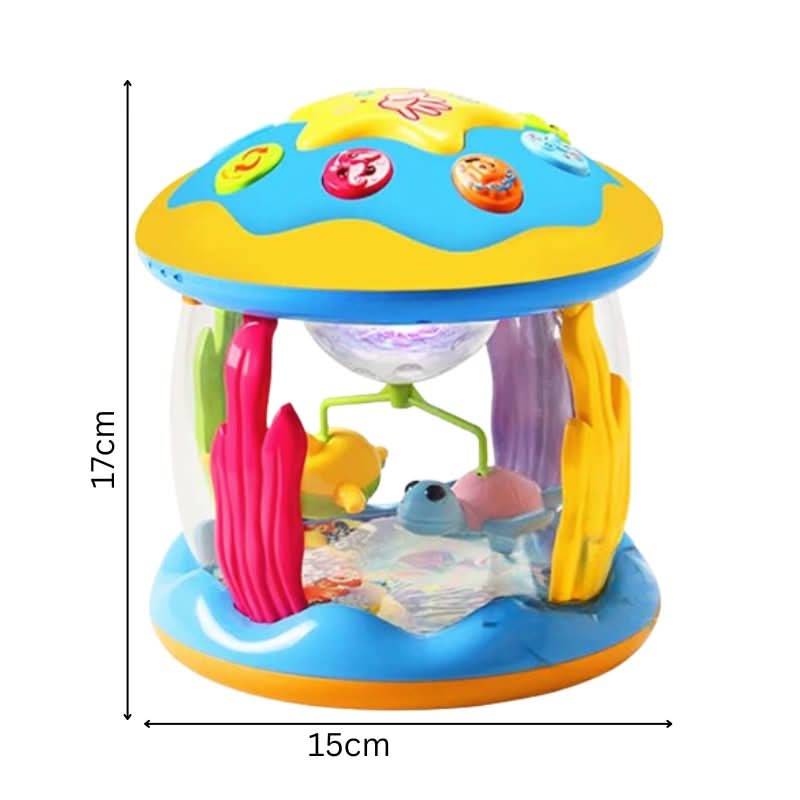 TROMMELY babytromme med lys – billede 4
