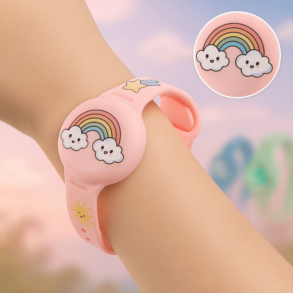 GPS-armbånd til børn med justerbar rem i friske farver – billede 3